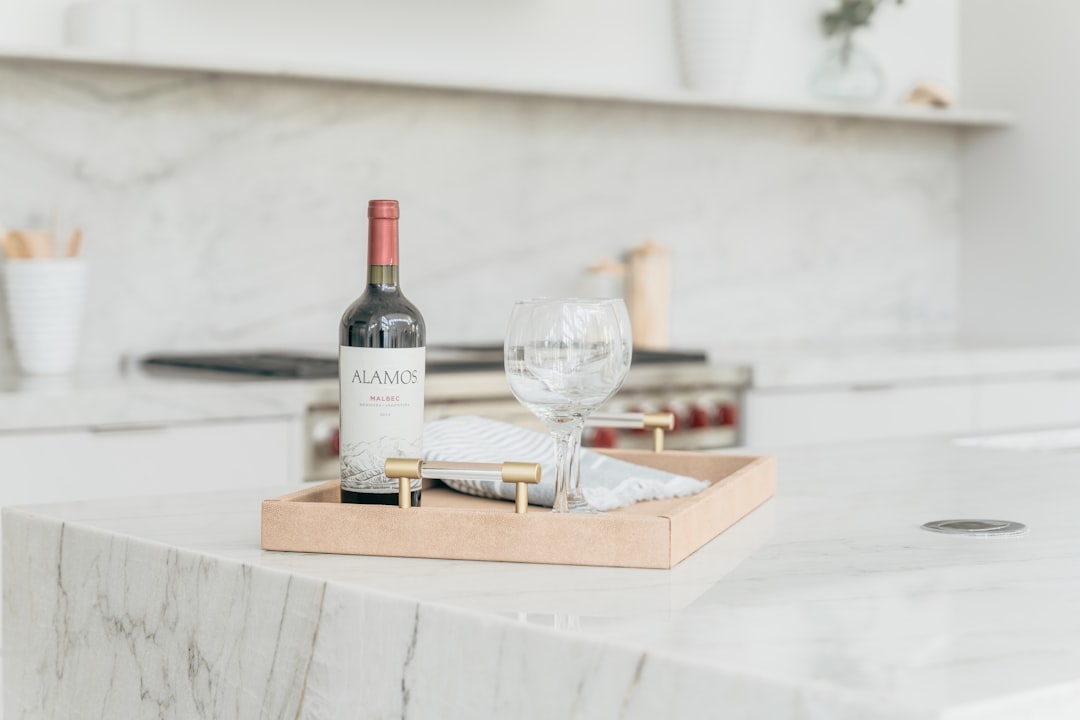 The countertop installation process
